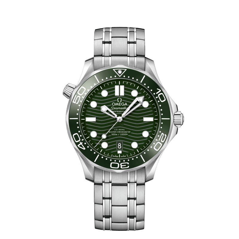 Photo of Seamaster Diver 300m Stainless Steel Green Dial