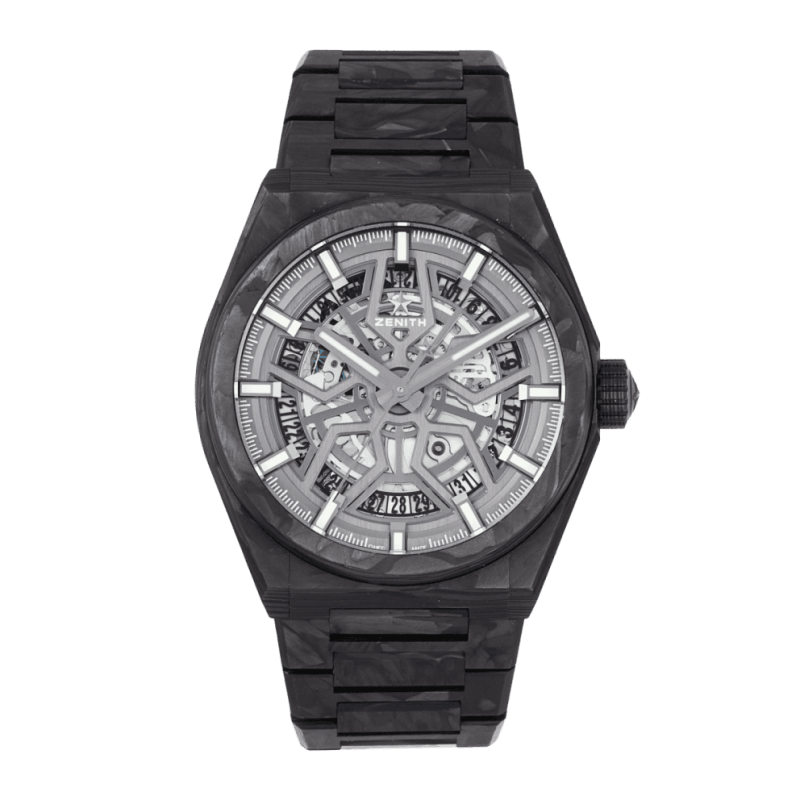 Defy Classic Carbon Skeleton Dial Card Image
