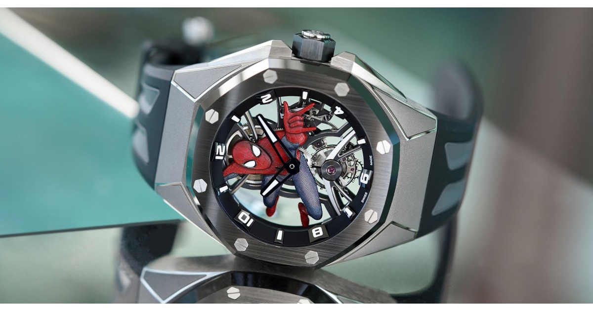 Introducing Audemars Piguet’s Royal Oak Concept Tourbillon “Spider-Man ...