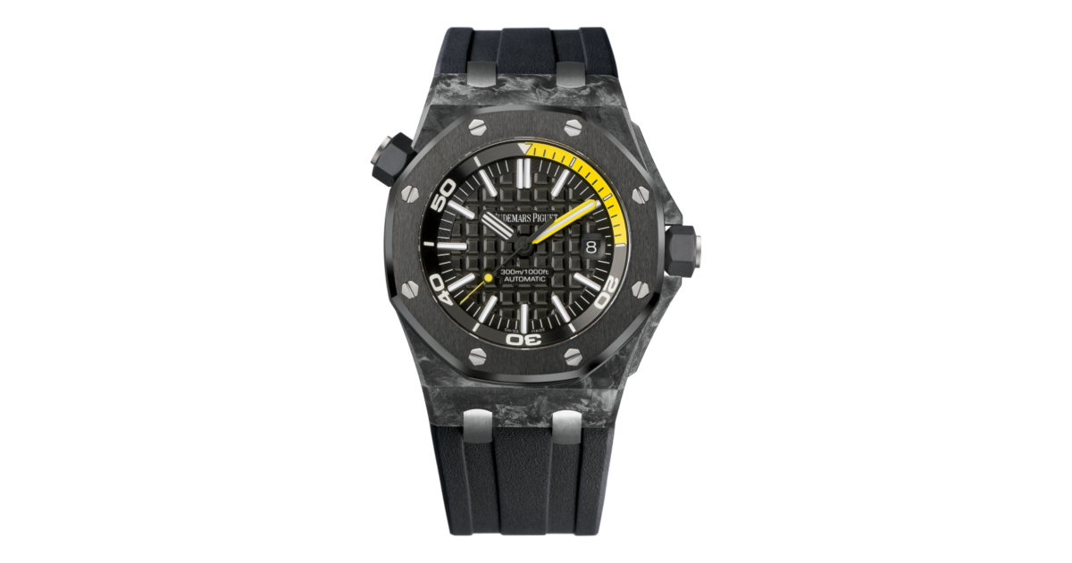 Audemars Piguet Royal Oak Offshore Diver Carbon Black Dial 42mm