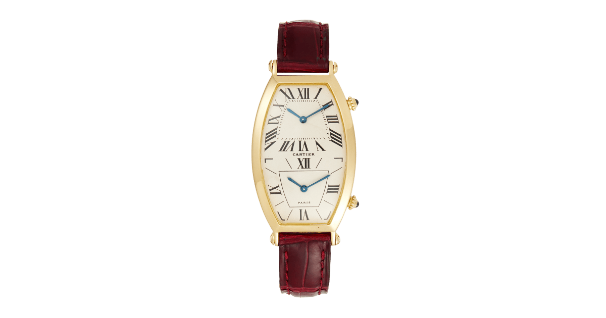 Cartier tonneau dual sales time