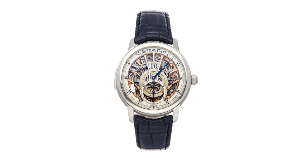 Audemars Piguet Jules Audemars Minute Repeater Platinum Skeleton