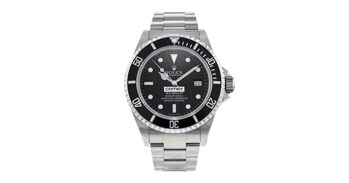 Rolex Sea-Dweller Steel Black Dial 40mm 16600 Comex MK1 - Make an
