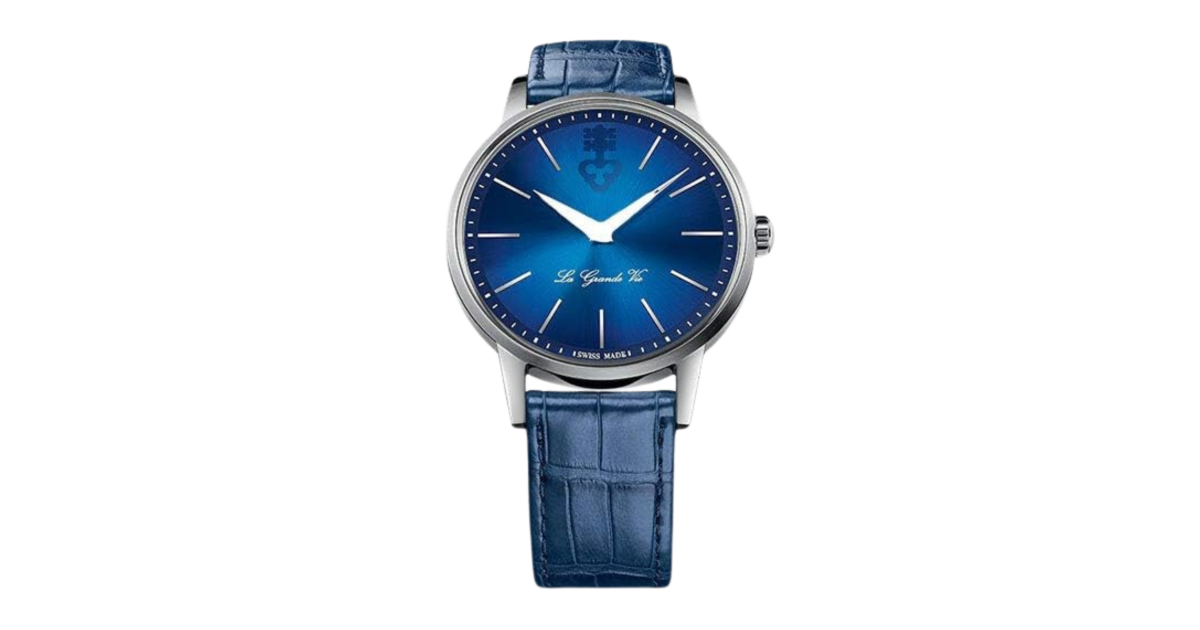 Corum Heritage La Grande Vie Titanium Blue Dial 42mm 082.750.04