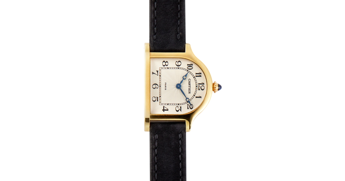 Cartier Cloche de Cartier Limited Edition Yellow Gold Silver Dial