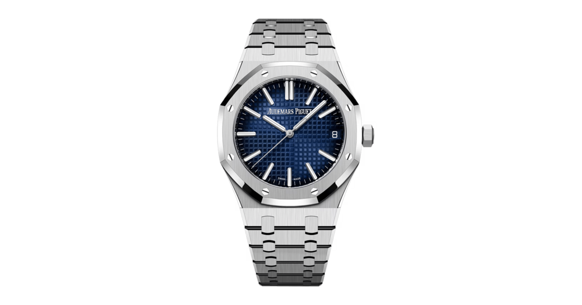 Audemars Piguet Royal Oak White Gold Blue Dial 41mm 15510BC.OO