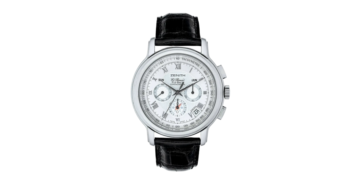 Zenith Chronomaster Steel White Dial 42mm 03.1250.4009.01.C496