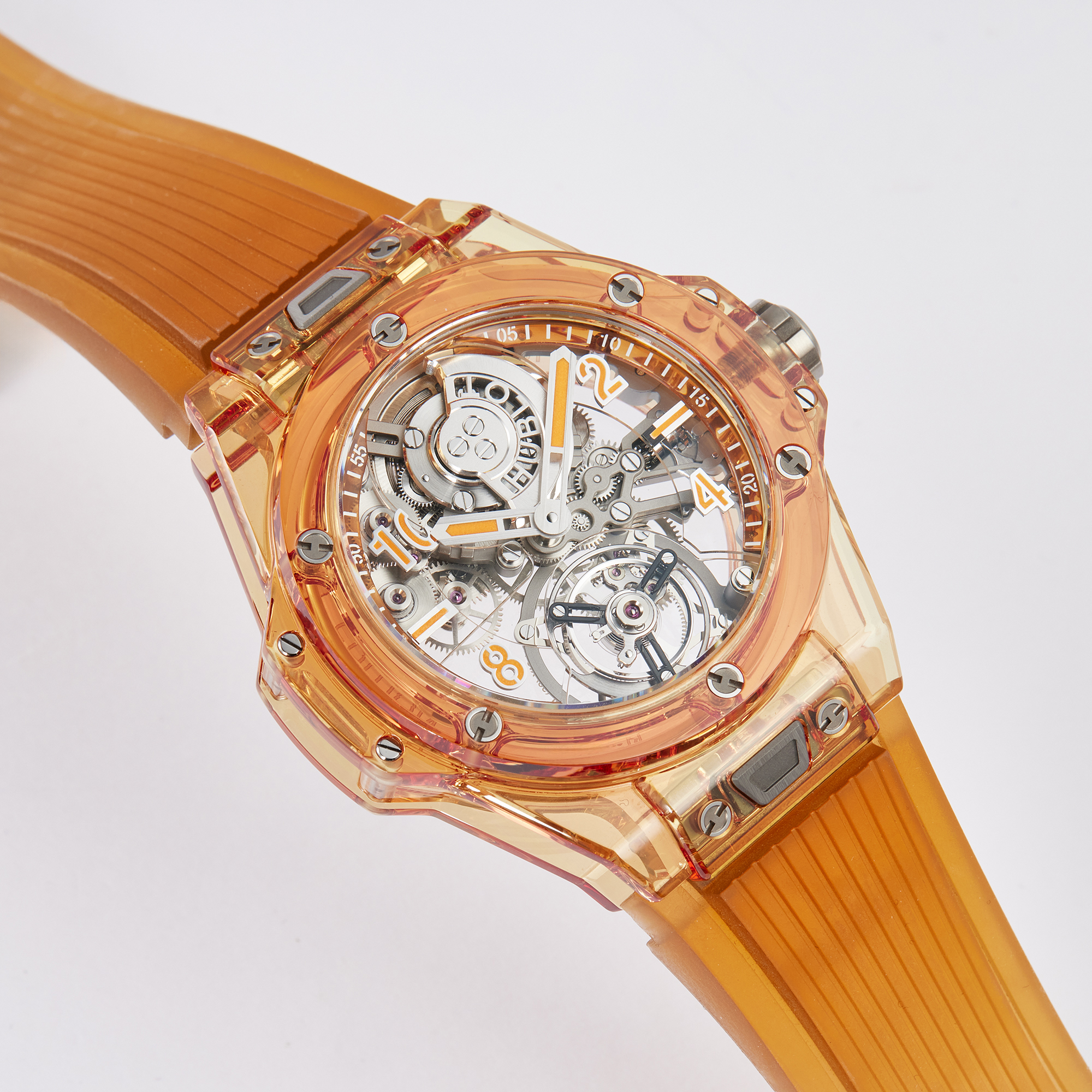 Big Bang Tourbillon Orange Sapphire Skeleton dial 45mm Product Image 2