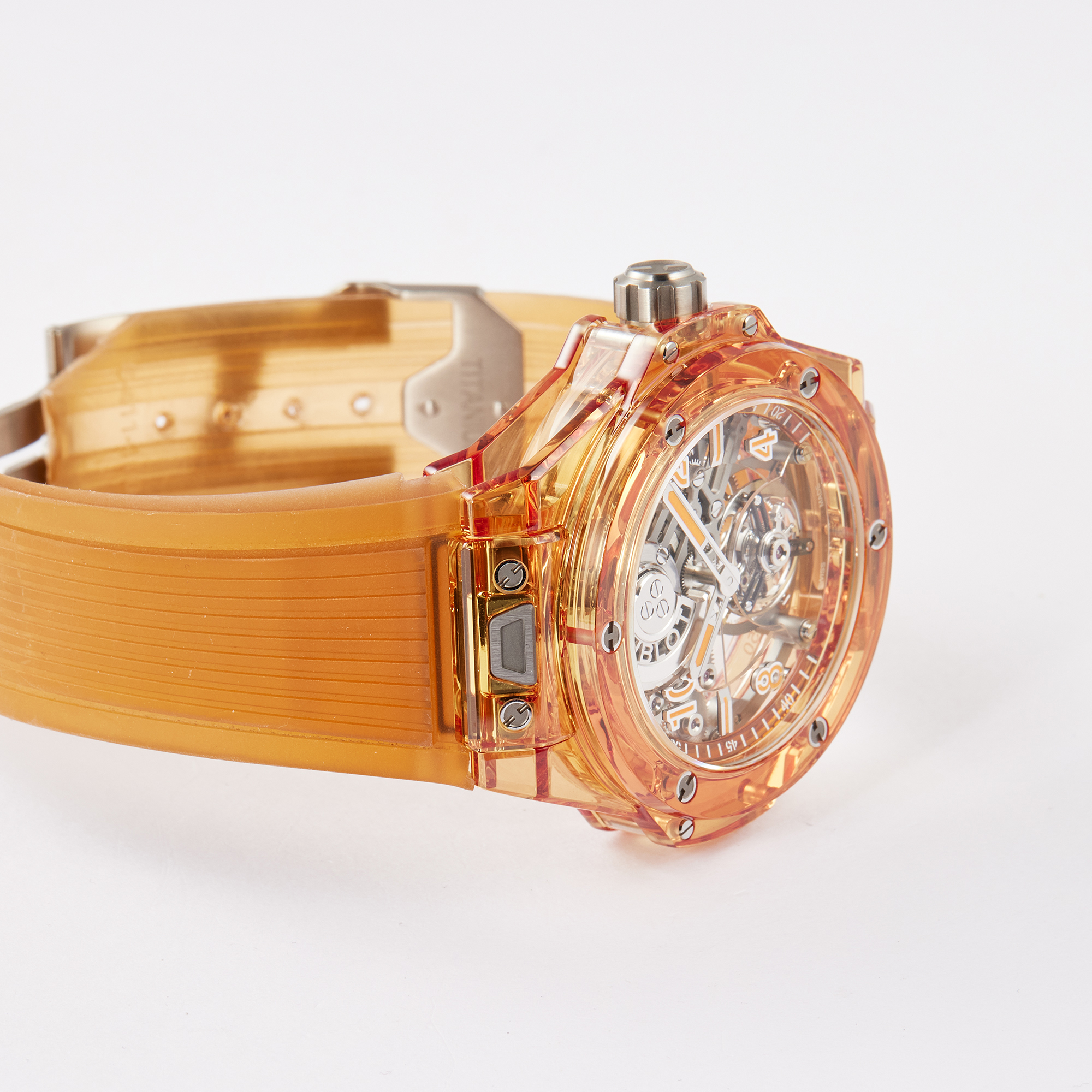 Big Bang Tourbillon Orange Sapphire Skeleton dial 45mm Product Image 4