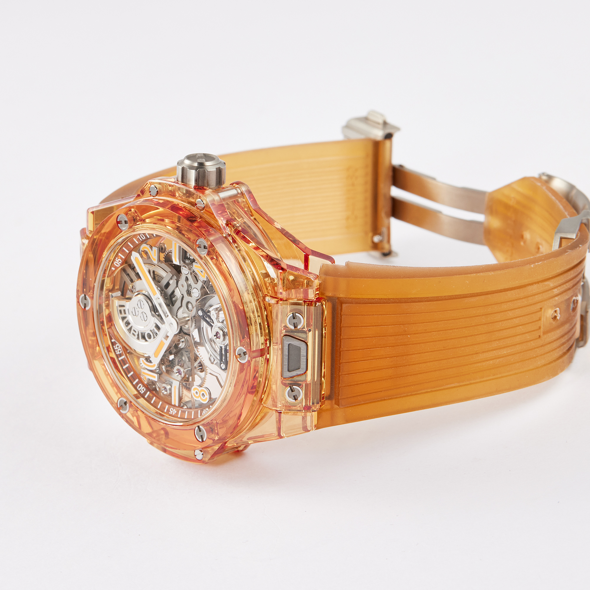 Big Bang Tourbillon Orange Sapphire Skeleton dial 45mm Product Image 3