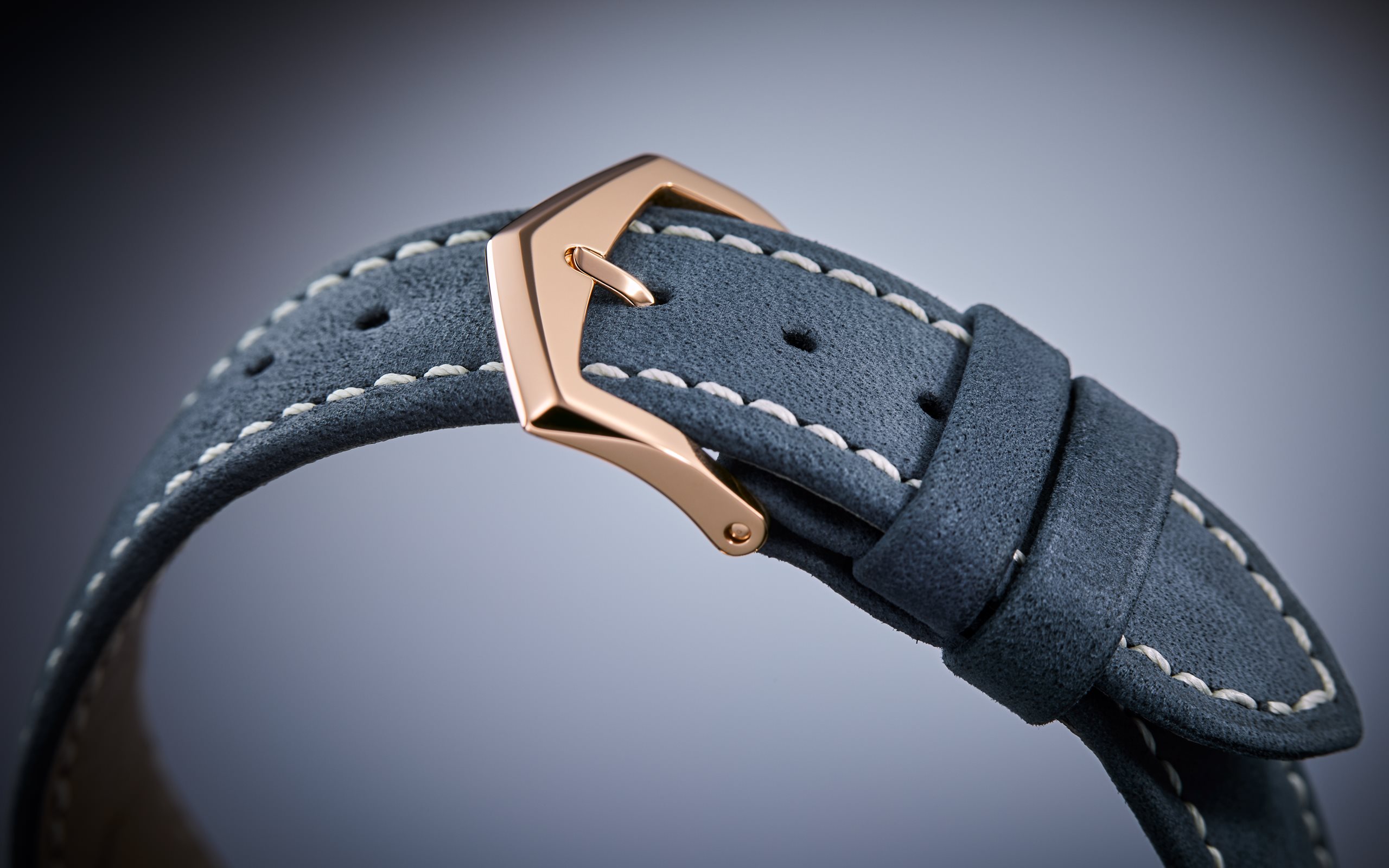 Calatrava Travel Time 24 Hour Rose Gold Blue Dial 42mm Product Image 6