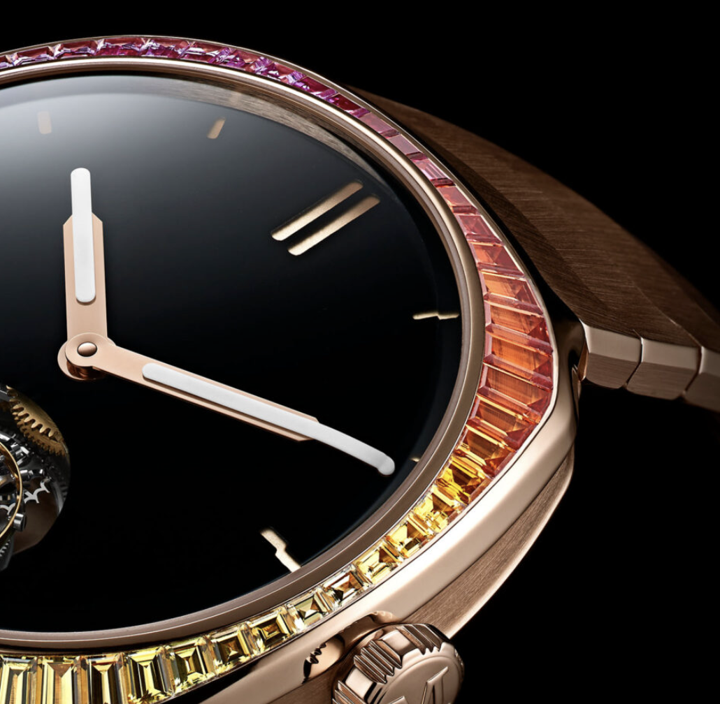 Streamliner Tourbillon Rose Gold Gem Set Vantablack Dial 40mm Product Image 5