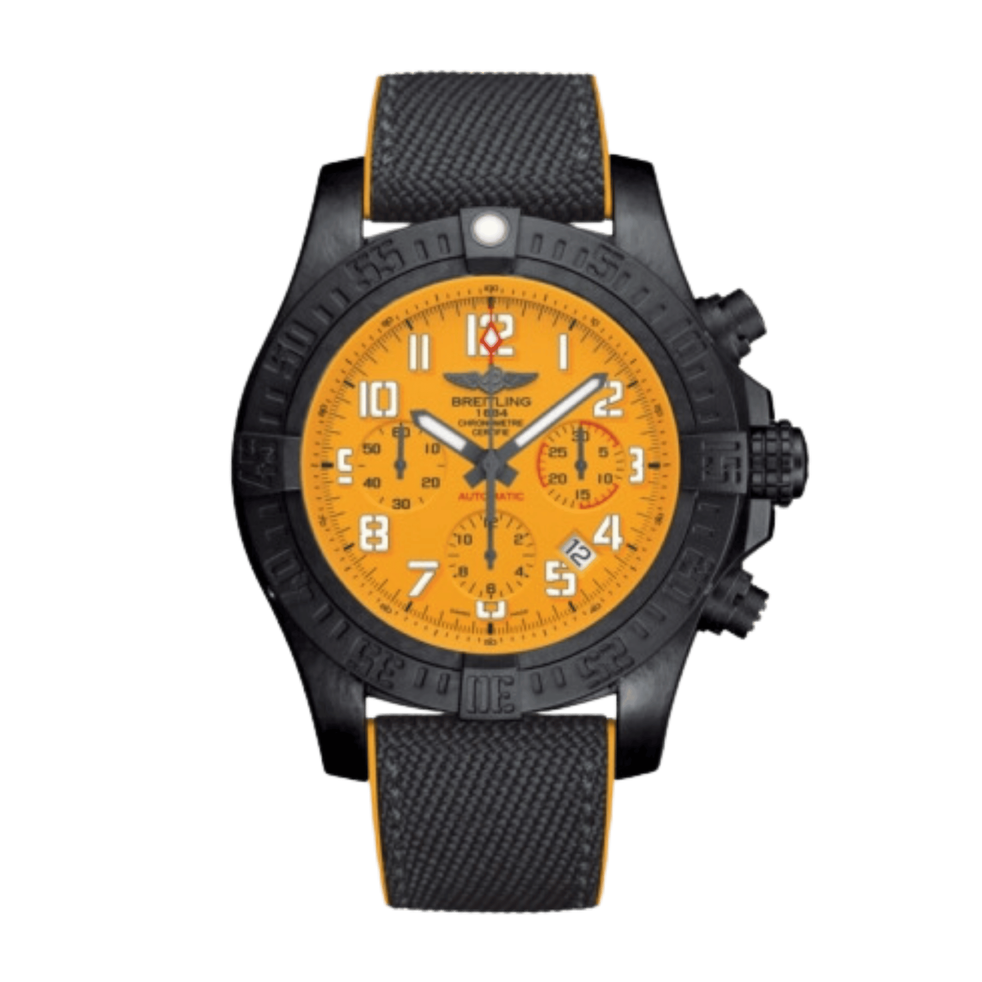 Avenger Hurricane Titaplast Yellow Dial 45mm Product Image 1