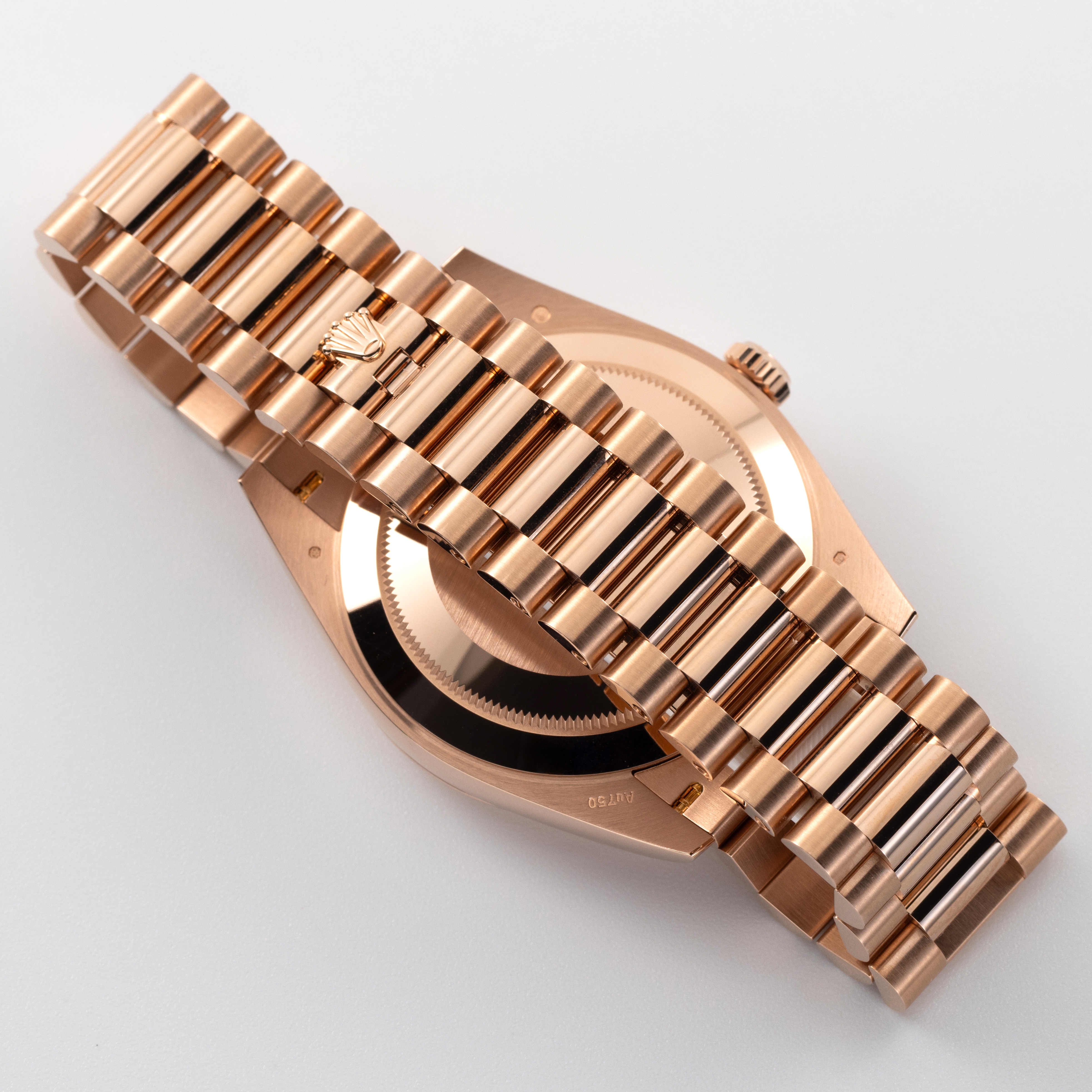 Day-Date Rose Gold Olive Dial 40mm Product Image 8
