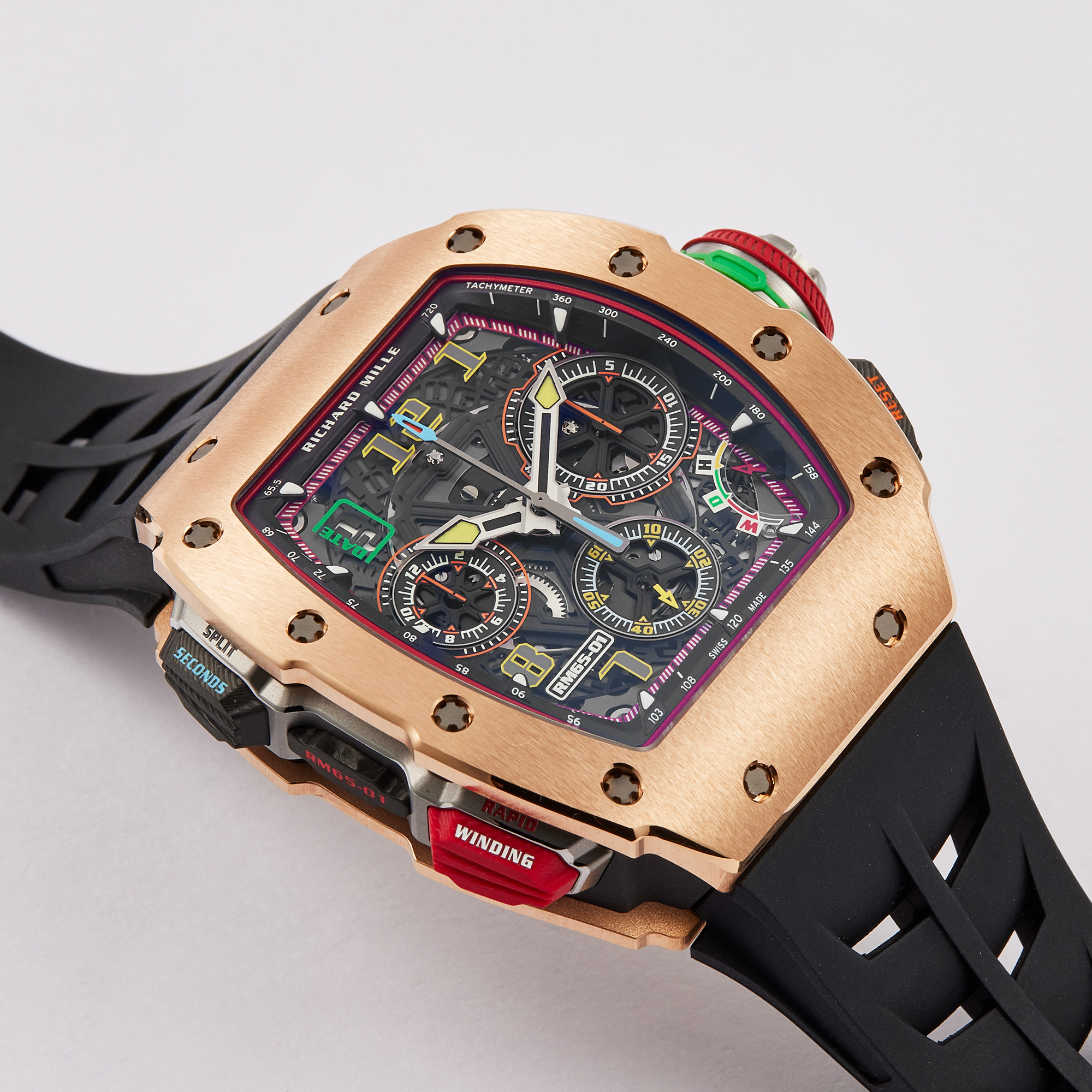 RM65-01 Rose Gold Carbon TPT Product Image 2