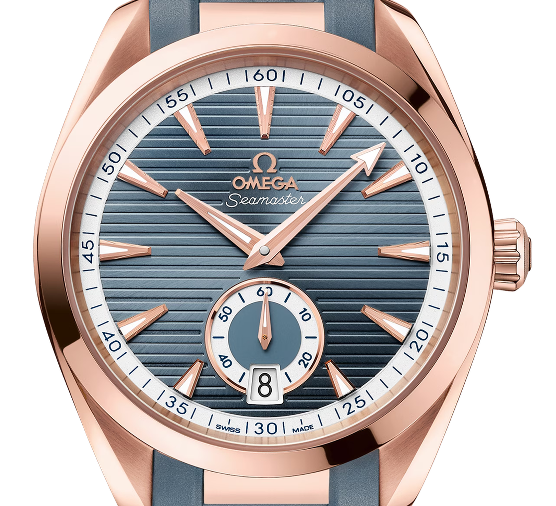 Aqua Terra Small Seconds Rose Gold Blue Dial 41mm Product Image 4