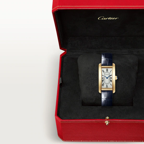 Tank Americaine Yellow Gold Silver Dial 35mm Product Image 4