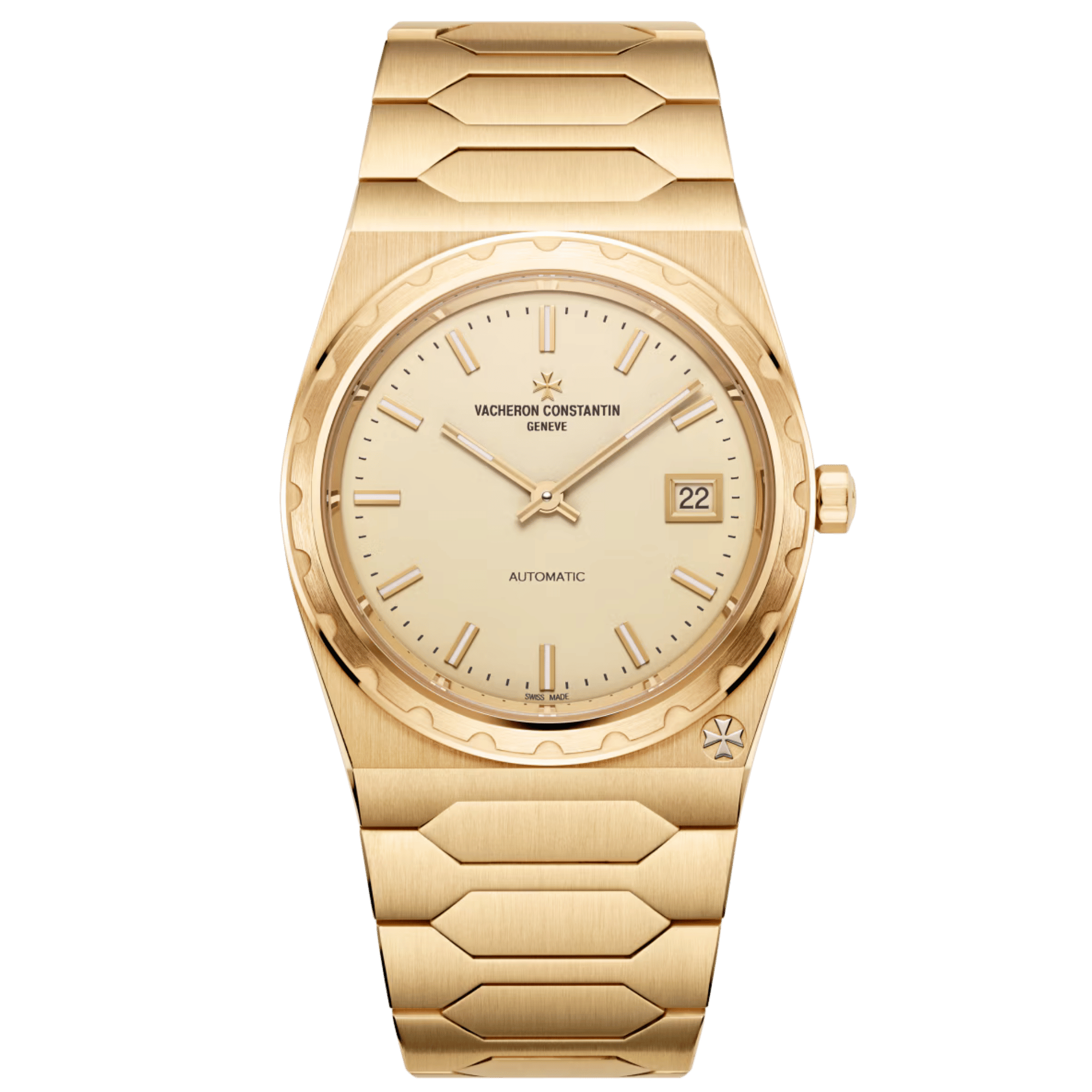Historiques 222 Yellow Gold Champagne Dial 37mm Product Image 4