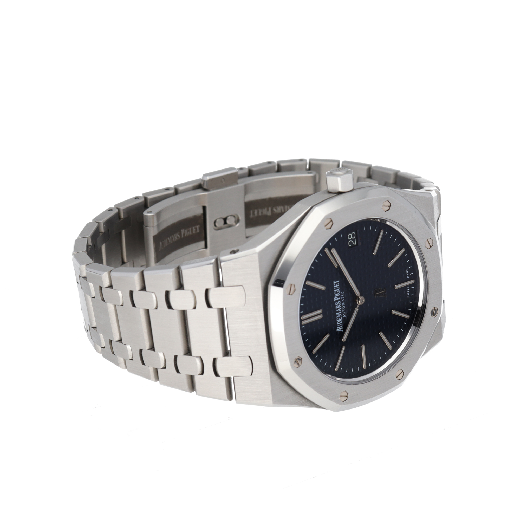 Royal Oak "Jumbo" Extra-Thin Steel Blue Dial 39mm Product Image 7