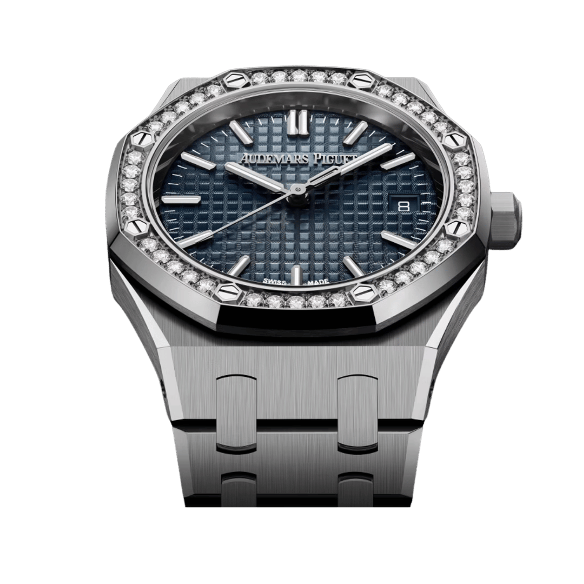 Royal Oak Steel Diamond Blue Dial 34mm Product Image 5