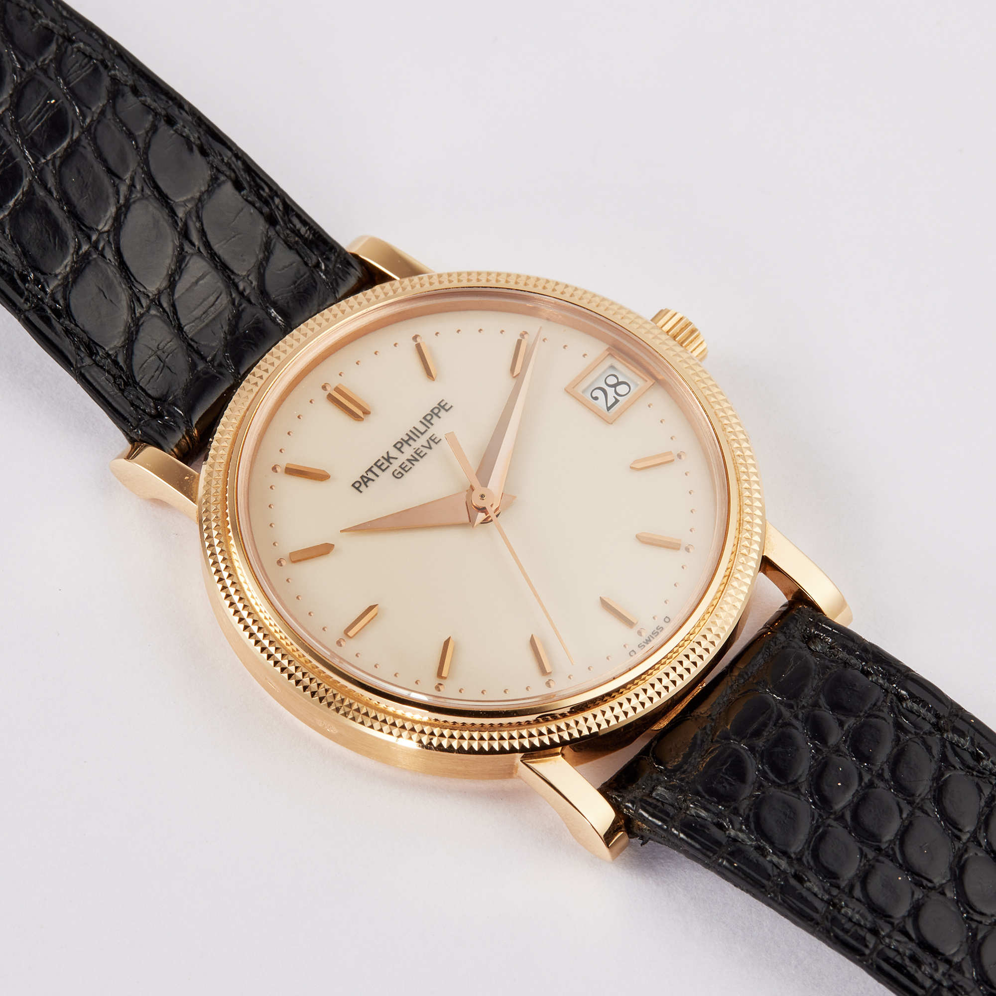 Calatrava Rose Gold White Dial 33mm Product Image 4