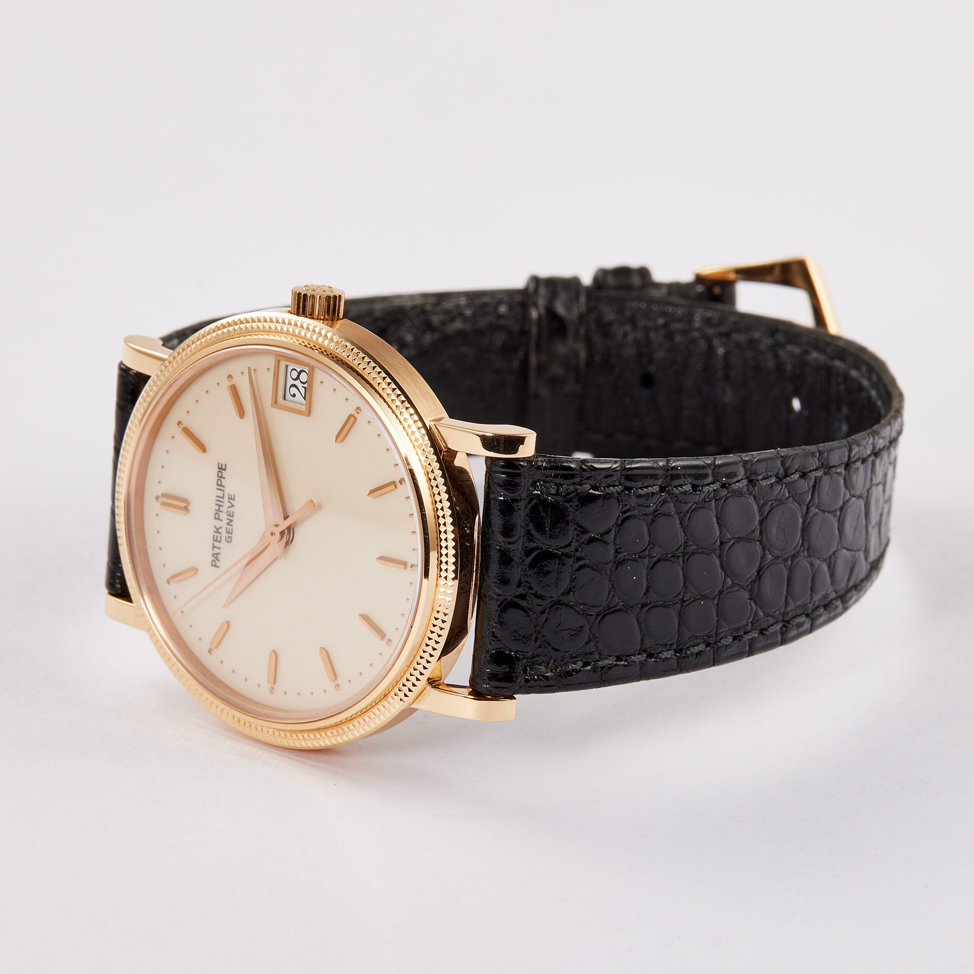 Calatrava Rose Gold White Dial 33mm Product Image 2