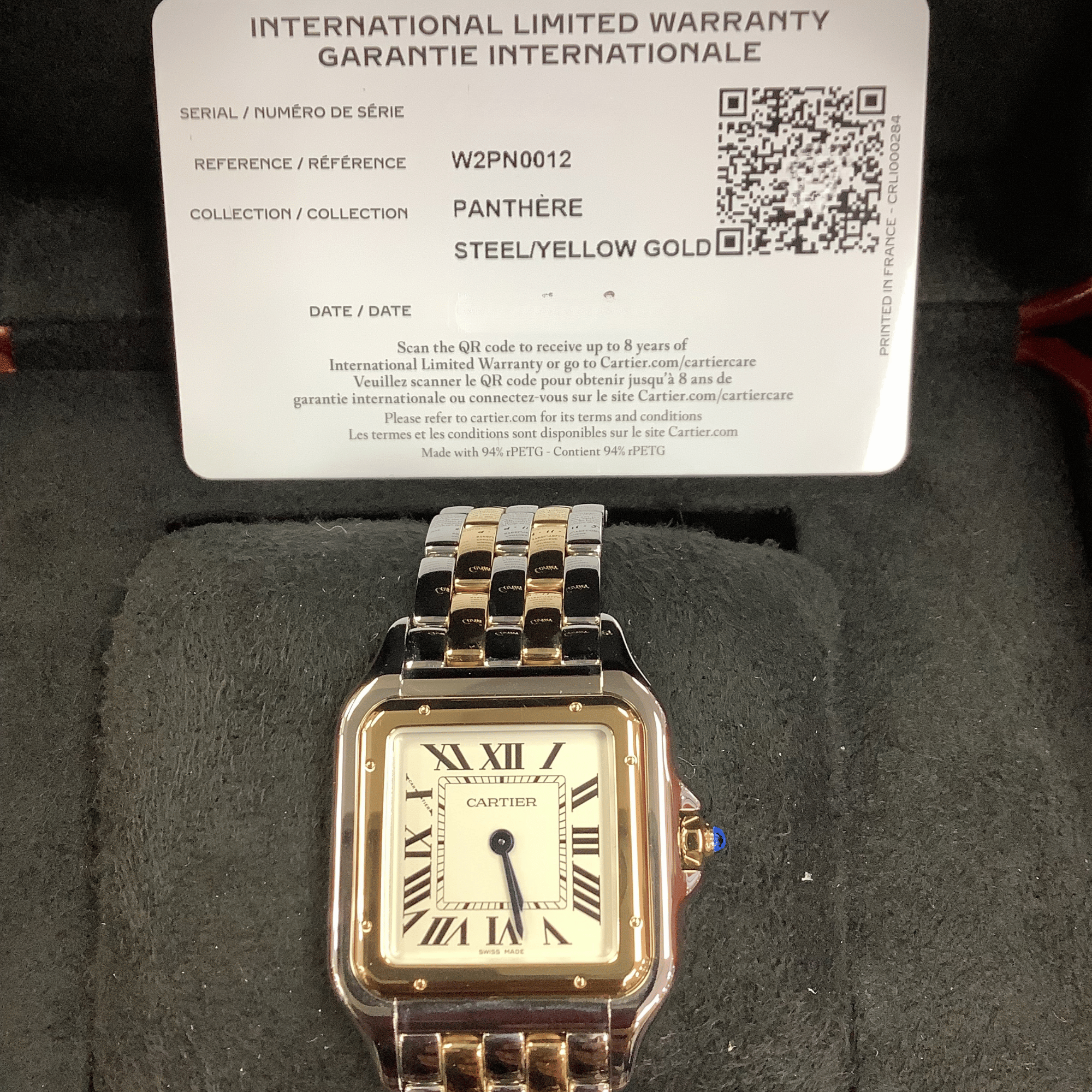 Panthère de Cartier Yellow Gold & Steel Silver Dial 31mm Product Image 5