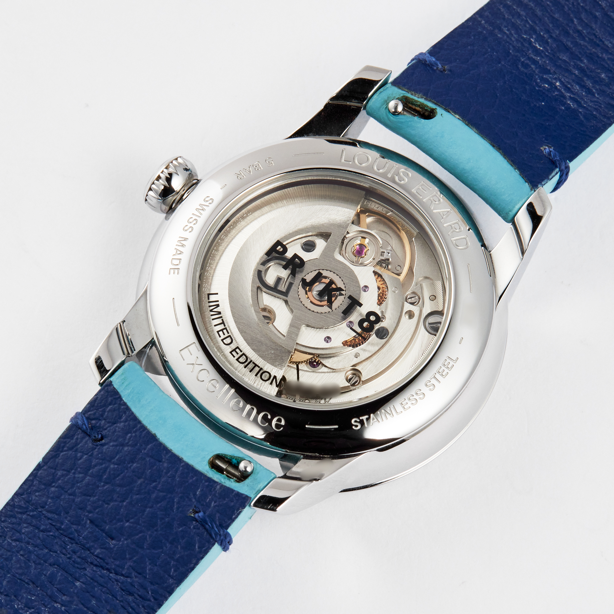 Excellence Petite Seconds Steel Bleu Glacier Dial 39mm Product Image 6