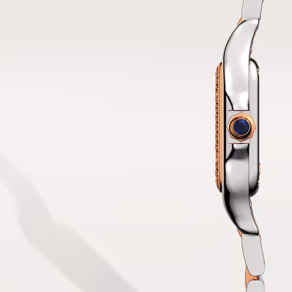 Panthère de Cartier Rose Gold & Steel Diamond White Dial 22mm Product Image 4