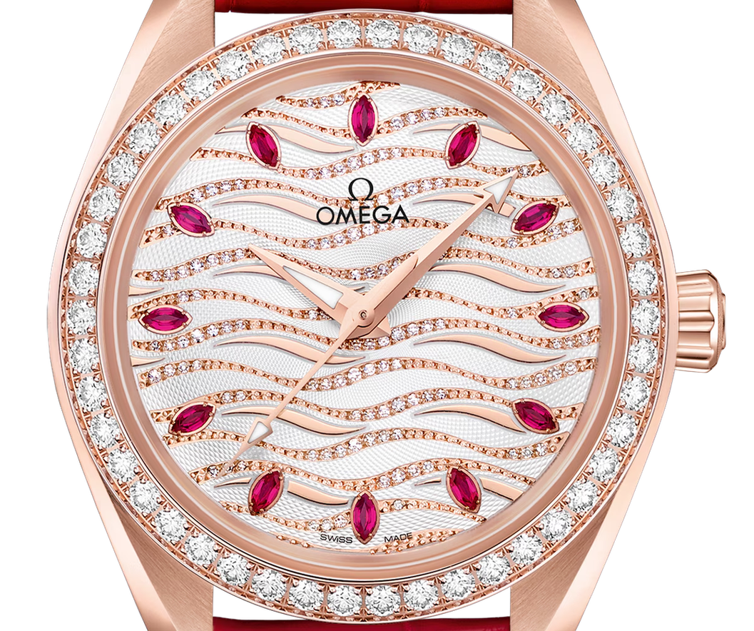 Aqua Terra Rose Gold Diamond White Dial 34mm Product Image 4