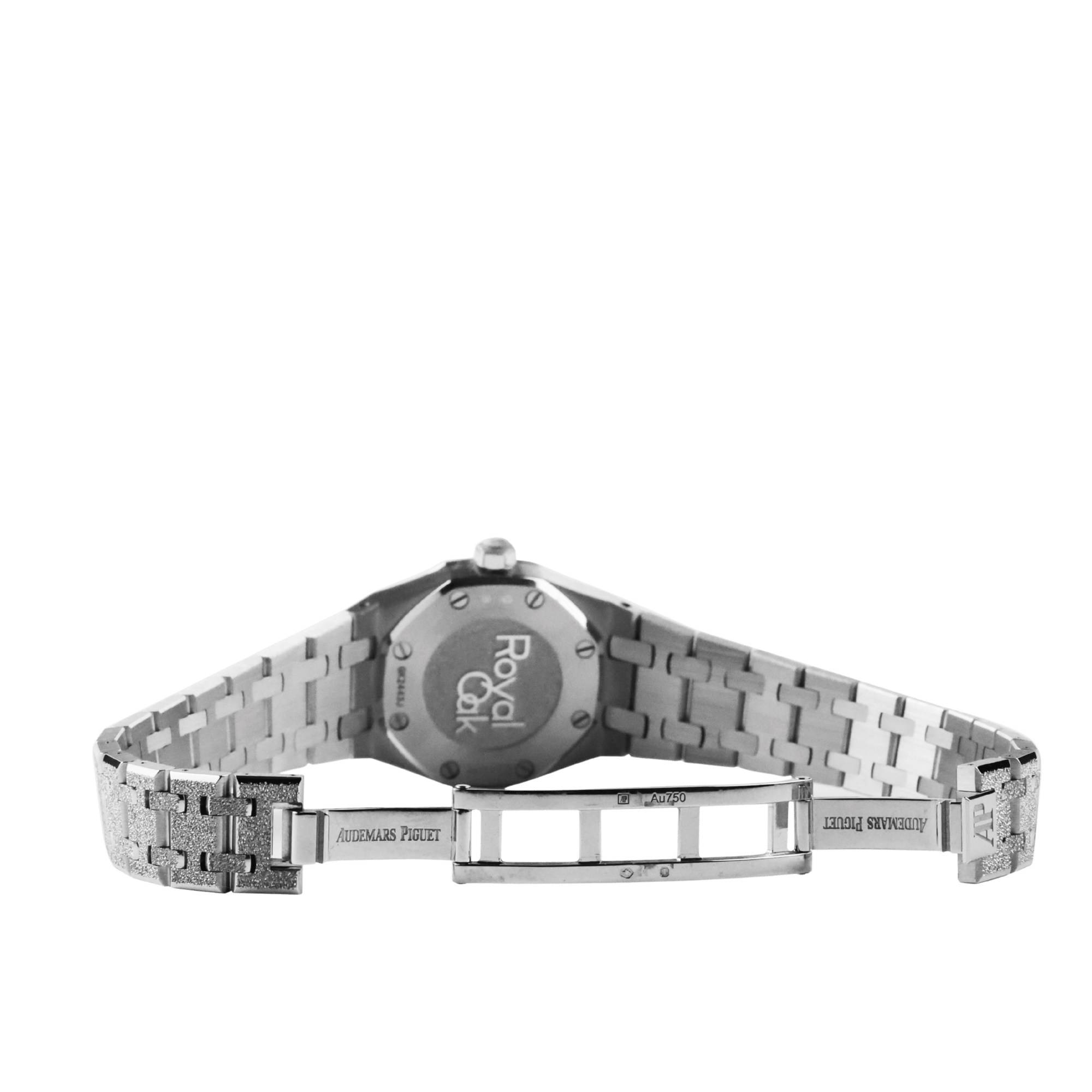 Royal Oak Mini Frosted White Gold Silver Dial 23mm Product Image 6