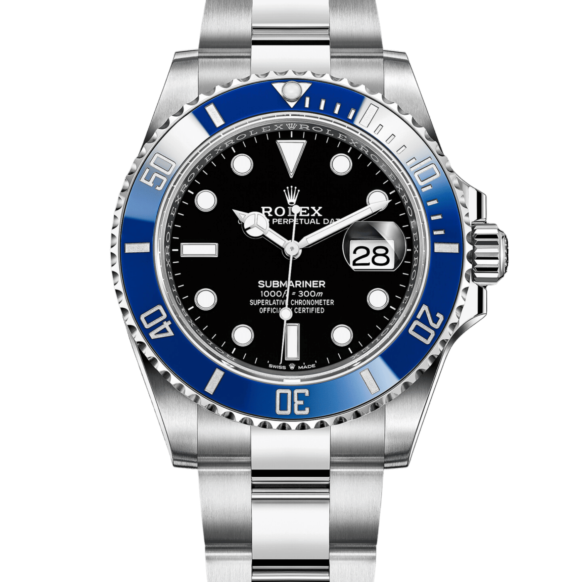 Submariner Date White Gold Black Dial 41mm Product Image 1