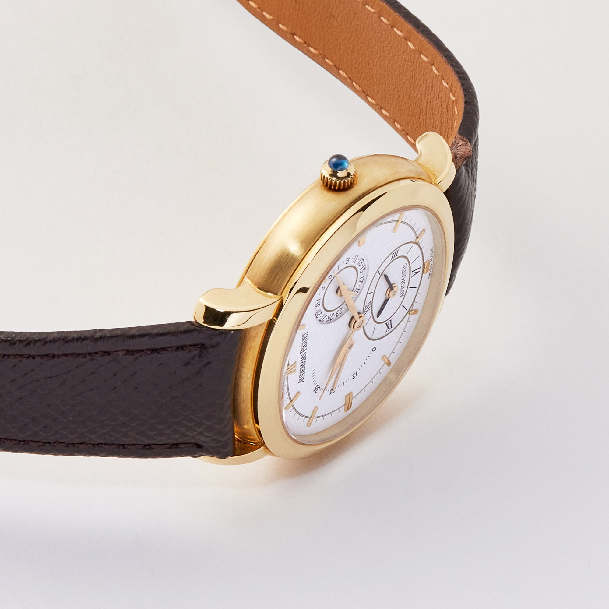 Millenary Dual Time Power Reserve Yellow Gold White Dial 34mm Product Image 6