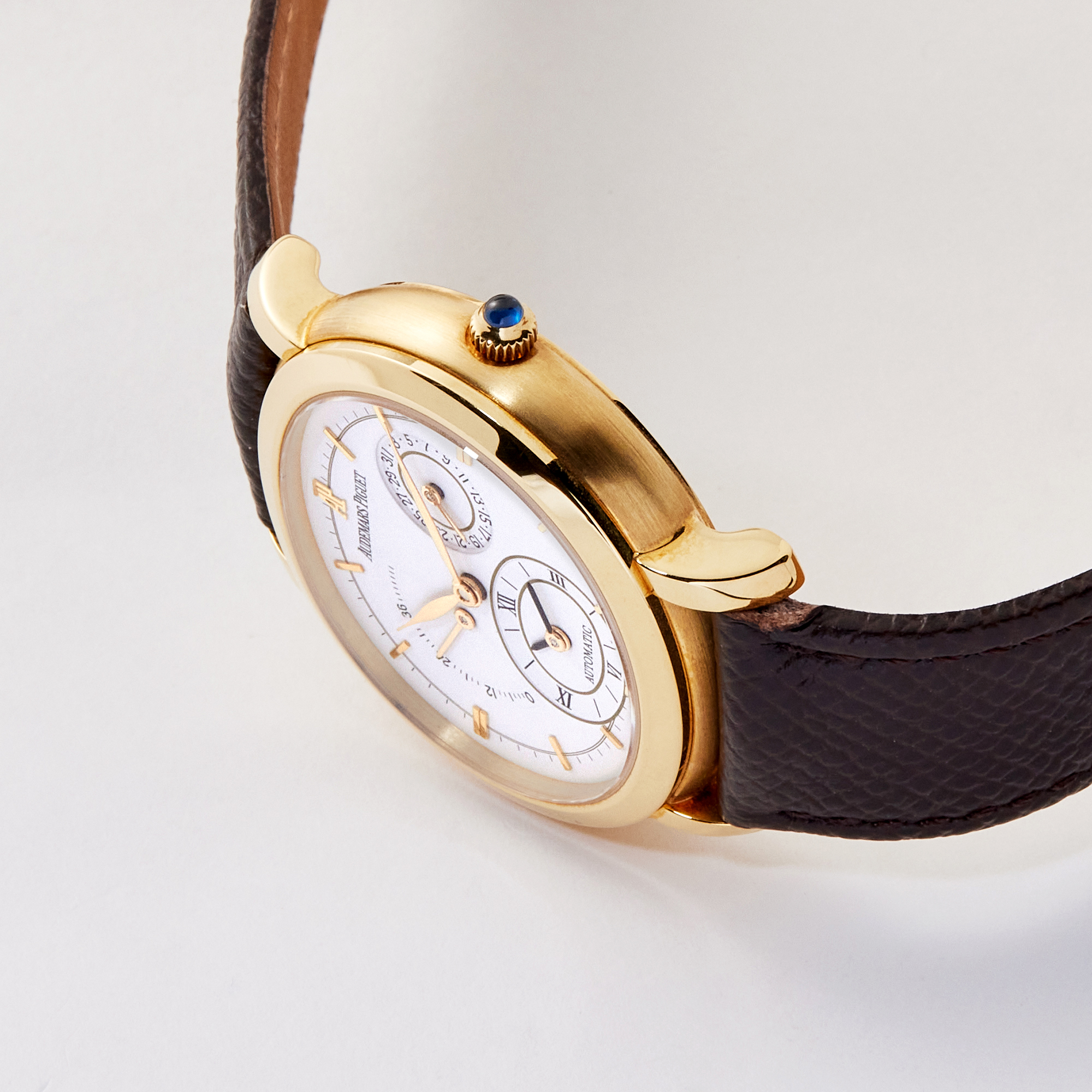 Millenary Dual Time Power Reserve Yellow Gold White Dial 34mm Product Image 7