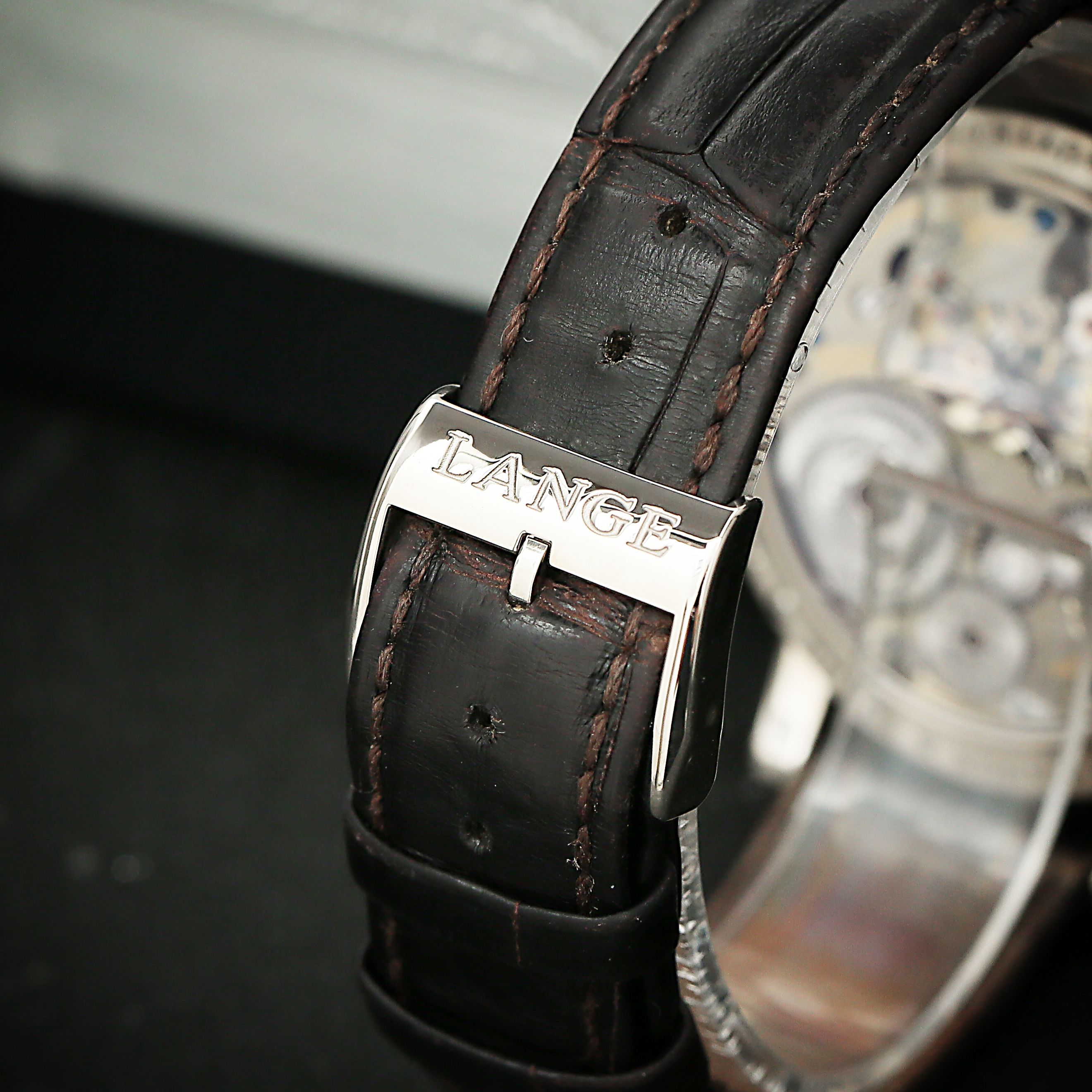 Zeitwerk Date White Gold Grey Dial 44mm Product Image 7
