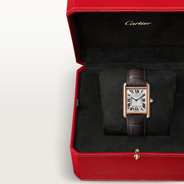 Tank Louis Rose Gold Silver Dial 25mm Product Image 7