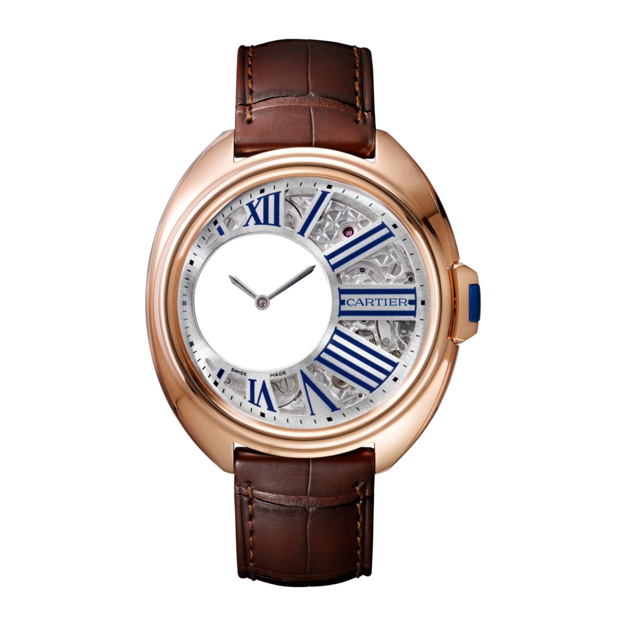 Clé de Cartier Mysterious Hours Rose Gold Skeleton Dial 41mm Product Image