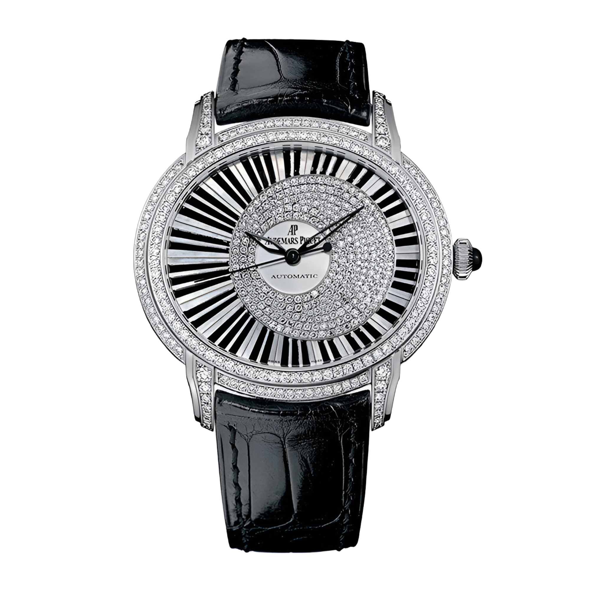 Millenary Pianoforte White Gold Diamond Mother of Pearl Pave Dial 45mm Product Image