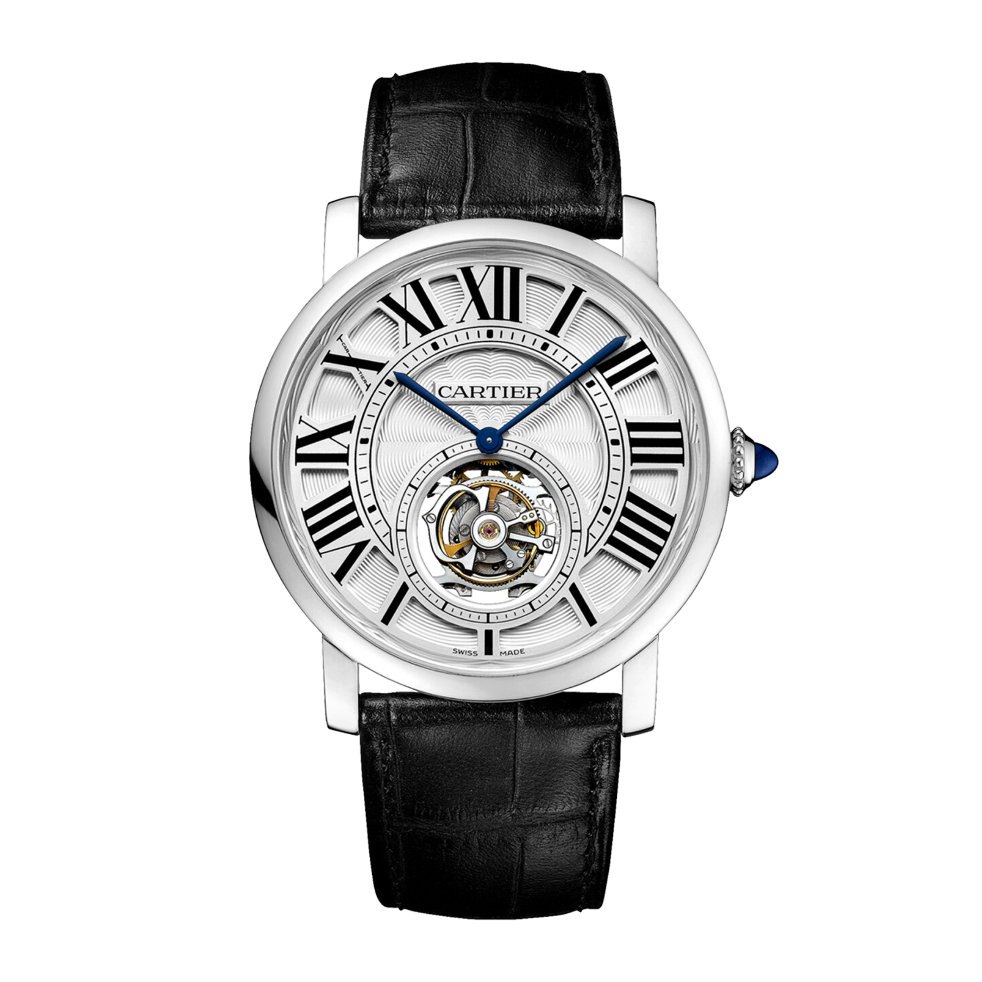 Rotonde de Cartier Flying Tourbillon White Gold Silver Dial 40mm Product Image