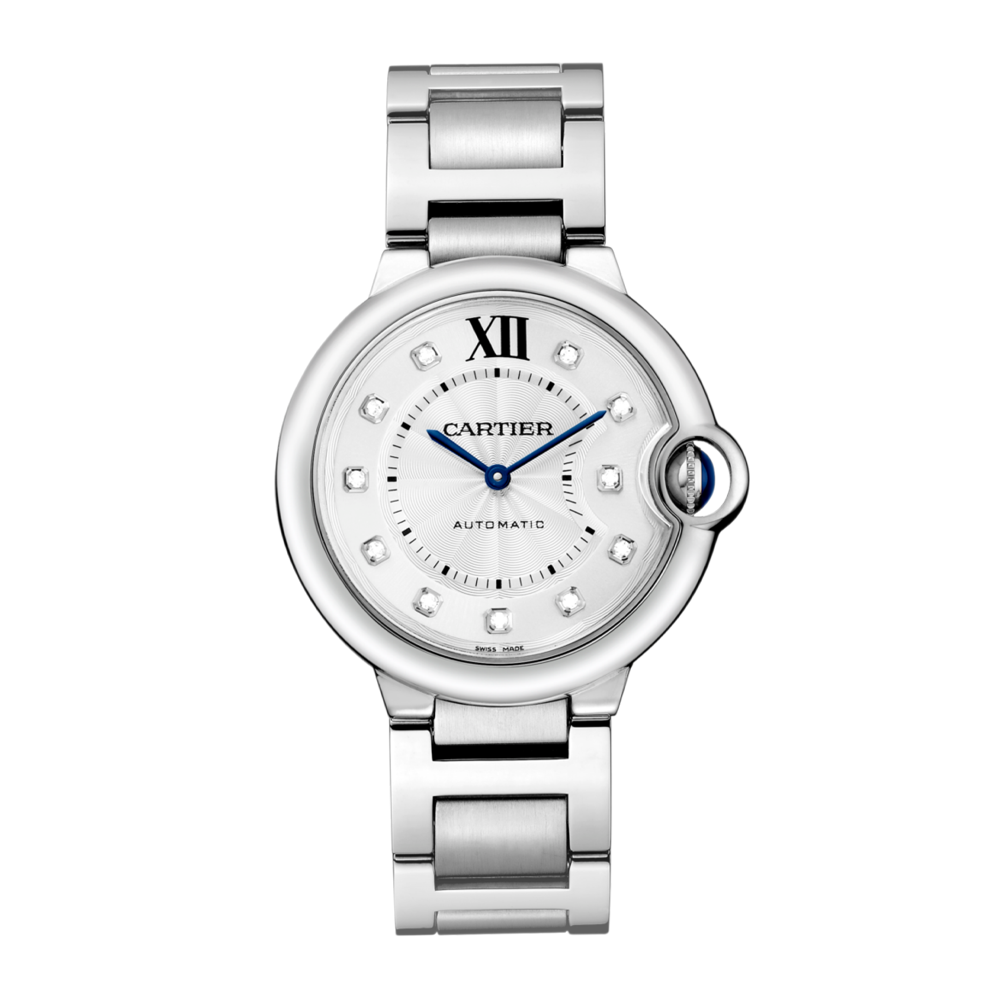 Ballon Bleu de Cartier Steel Silver Dial 36mm Product Image