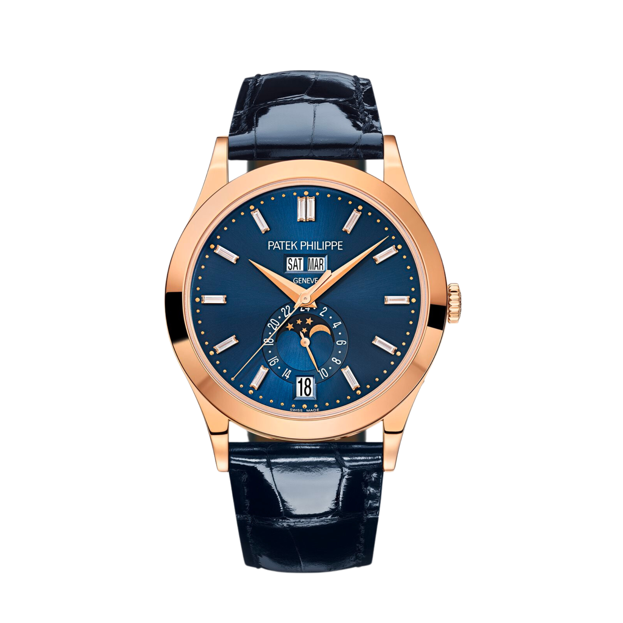 Complications Annual Calendar Rose Gold Blue Dial 38mm Product Image