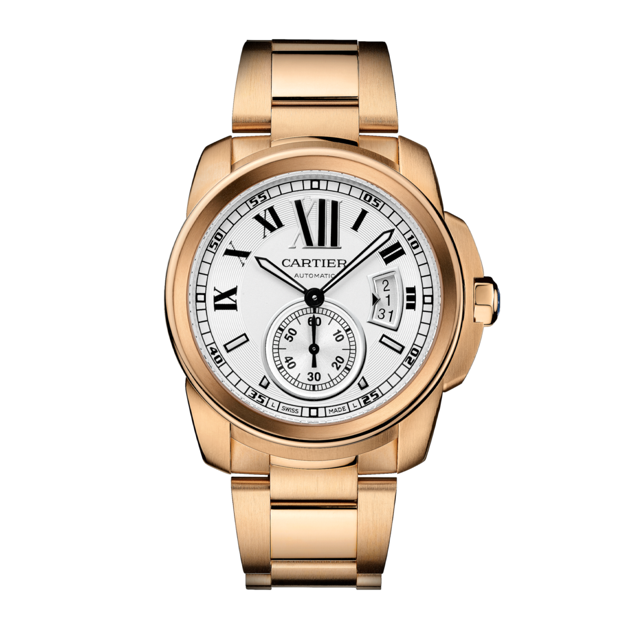 Cartier Calibre de Cartier Rose Gold Black Dial 42mm Cartier Calibre de Cartier Rose Gold Black Dial 42mm