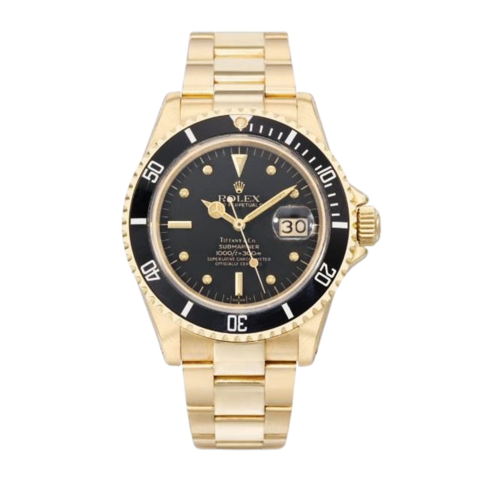 Submariner  Date "Nipple Tiffany" Yellow Gold Black Dial 40mm Product Image