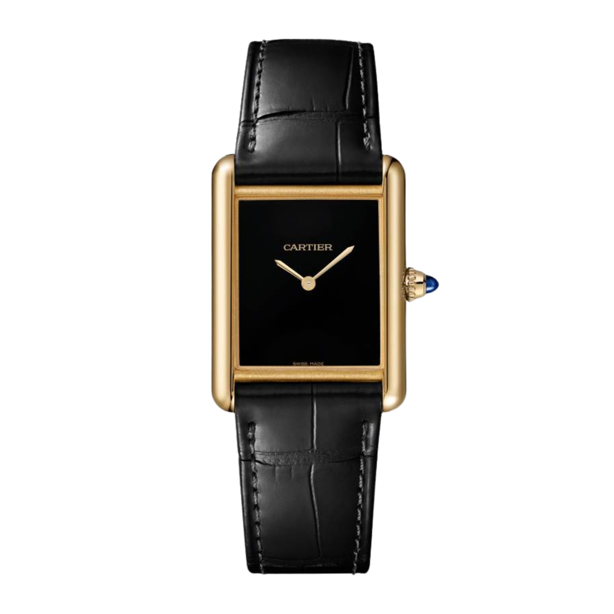 【人気】cartier ベルト　ゾウ　エレファント　ゴールド　ブラック M28274 Cartier カルティエ レザー ベルト 象 ゾウ エレファント