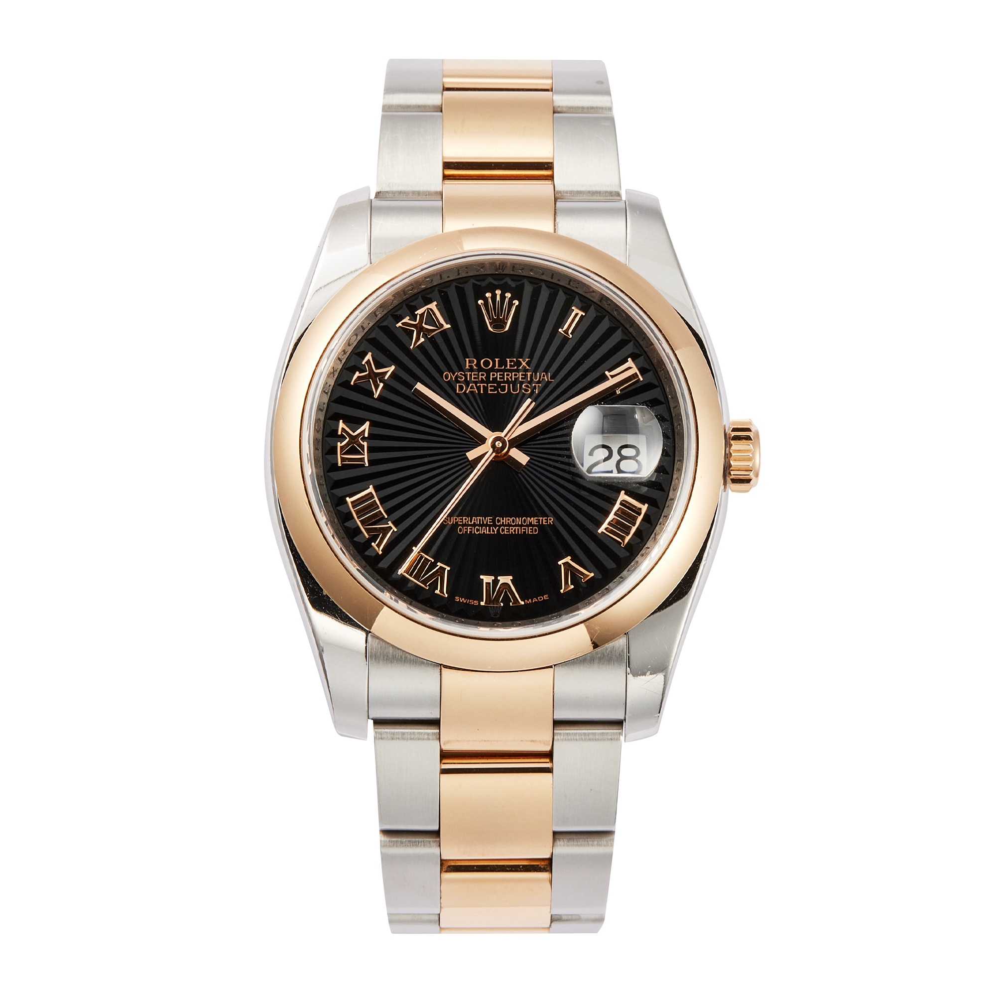 Rolex Datejust Steel Black Dial 36mm 116200-0059 - Make an