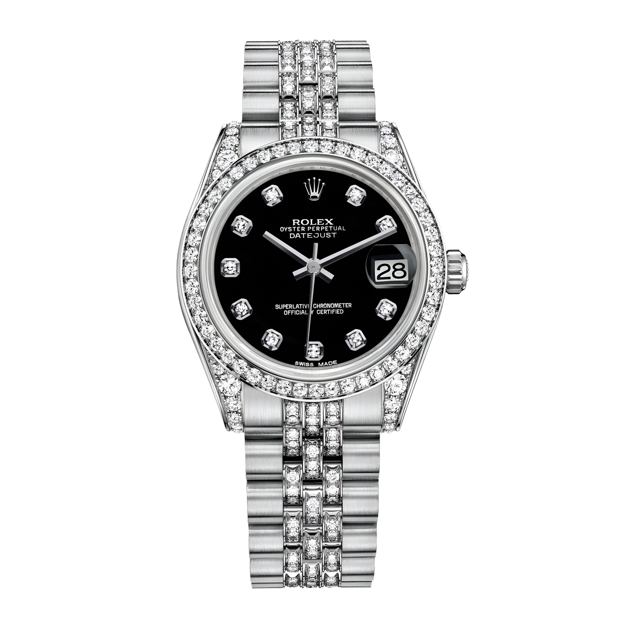 Rolex Datejust White Gold Diamond Jubilee Meteorite Dial