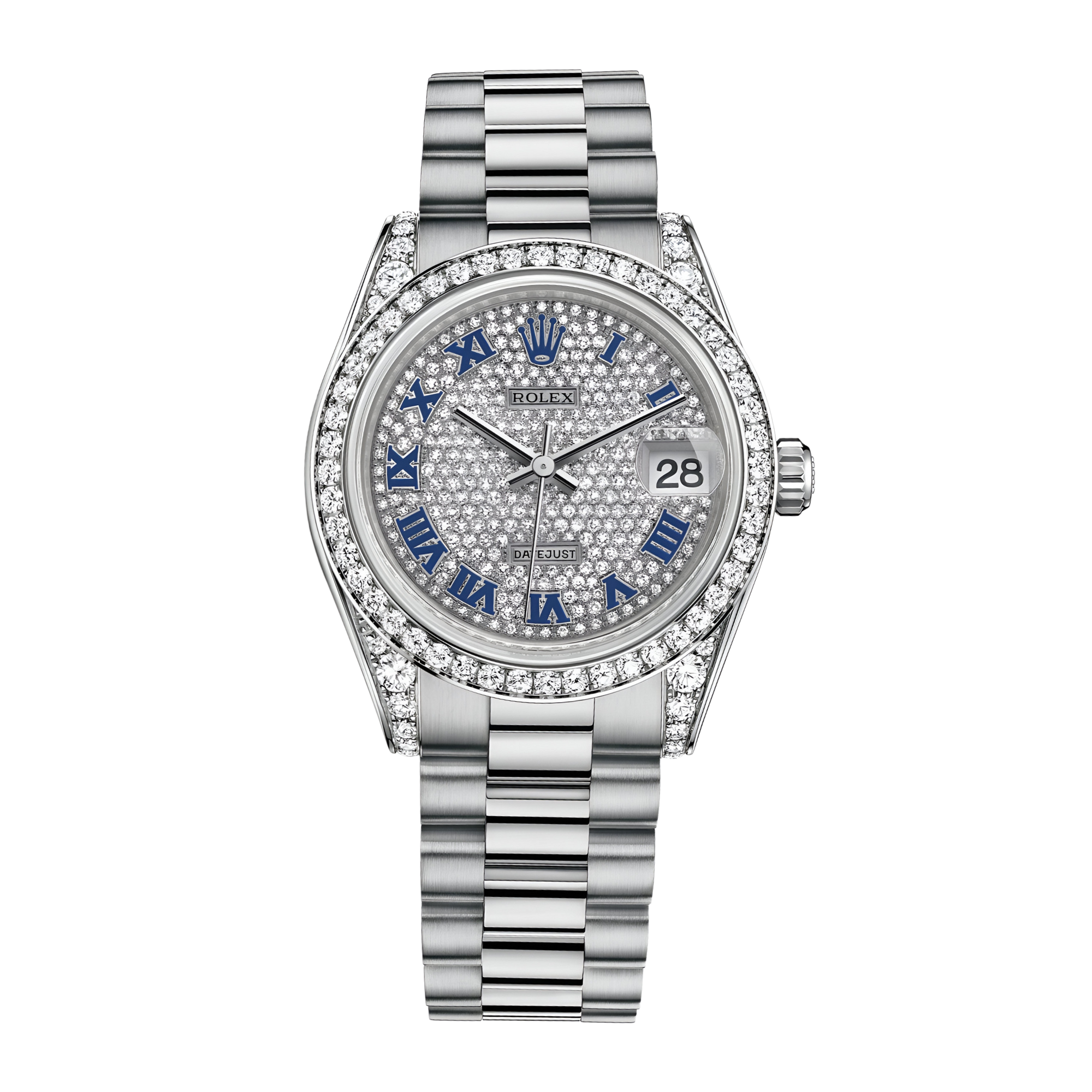 Datejust White Gold Diamond Pave Dial 31mm Product Image