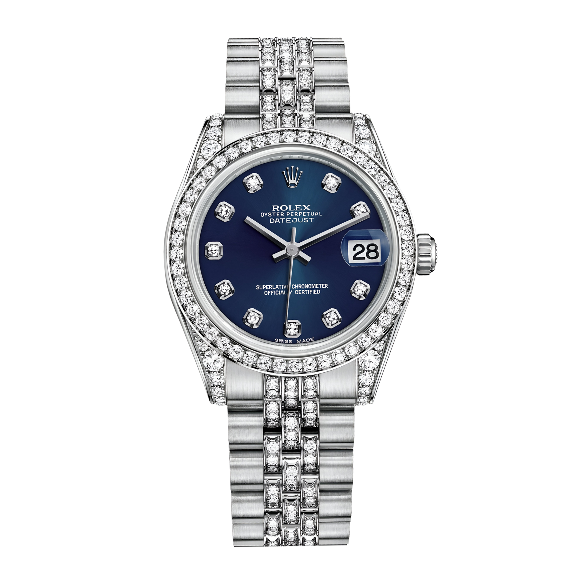 Rolex Datejust White Gold Diamond Jubilee Meteorite Dial