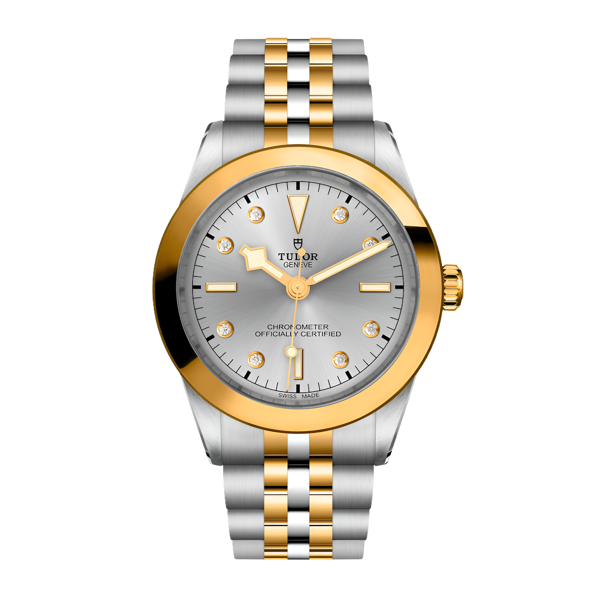 Tudor Black Bay Yellow Gold & Steel Silver Dial 39mm M79663-0007