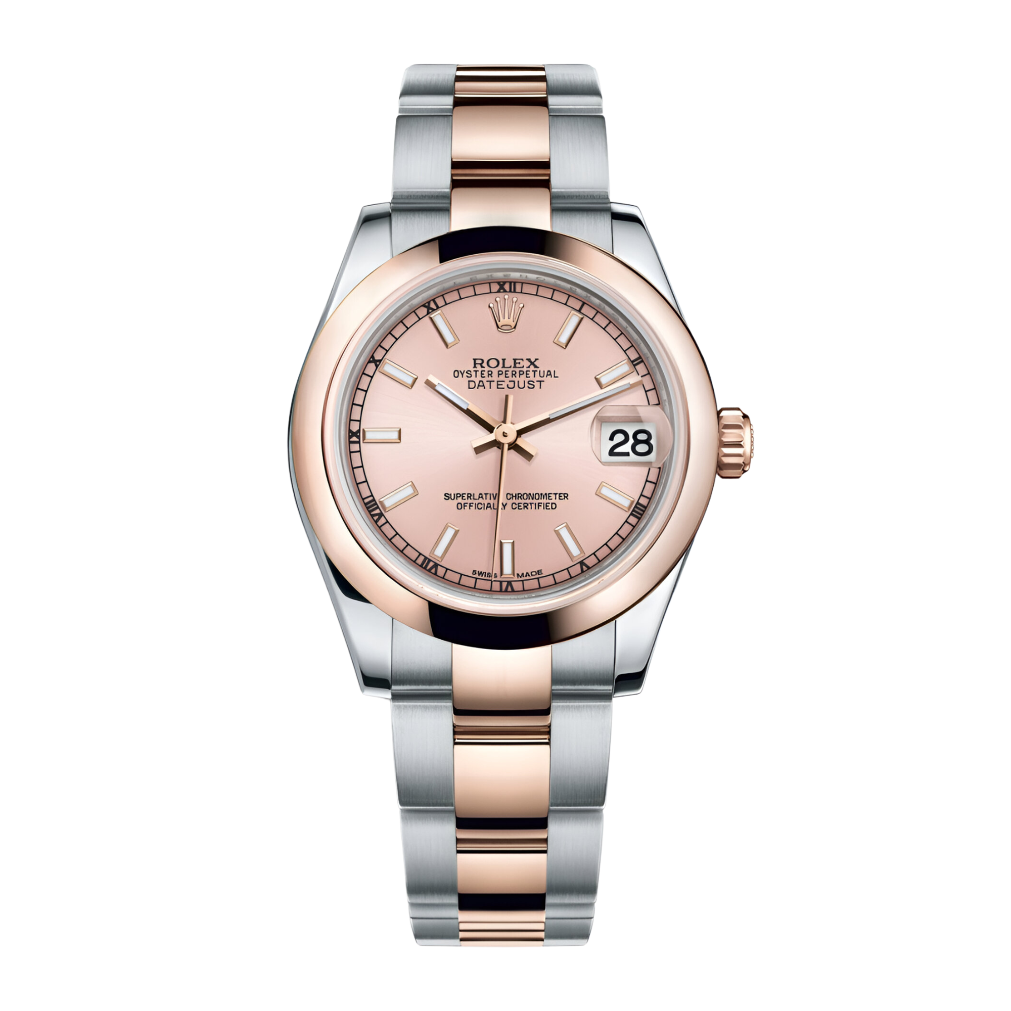 Rolex Datejust Steel Pink Dial 31mm 278240-0013 - Make an